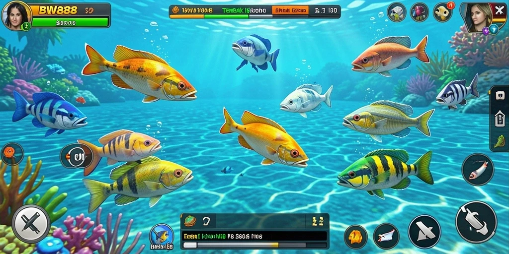 Tampilan gameplay BW888 yang seru dan menarik.