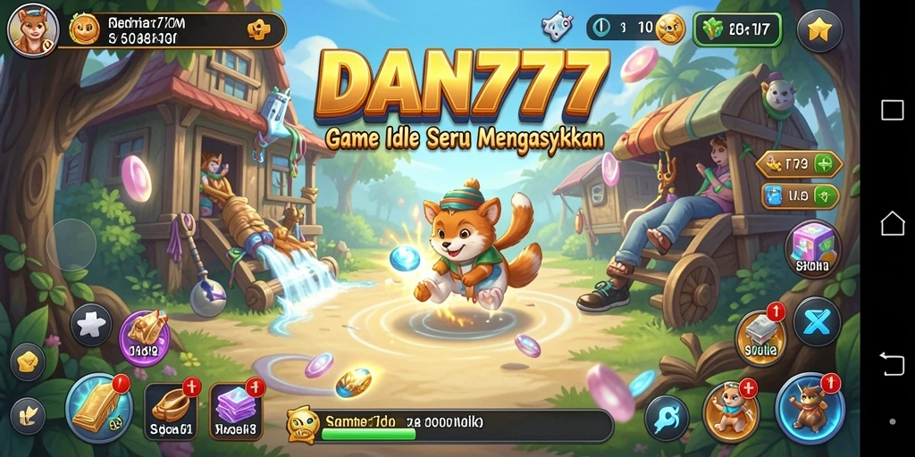 Tampilan gameplay DAN777 yang seru dan menarik.
