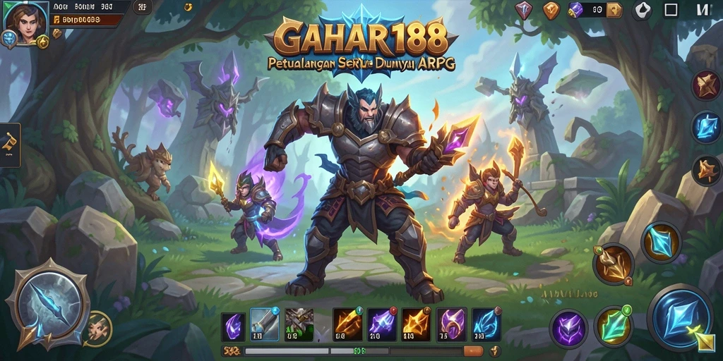 Tangkapan layar dari gameplay seru GAHAR188 di dunia ARPG.