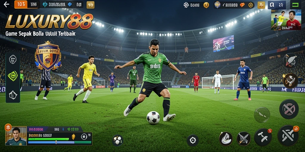 Tampilan luar biasa dari gameplay sepak bola LUXURY88.