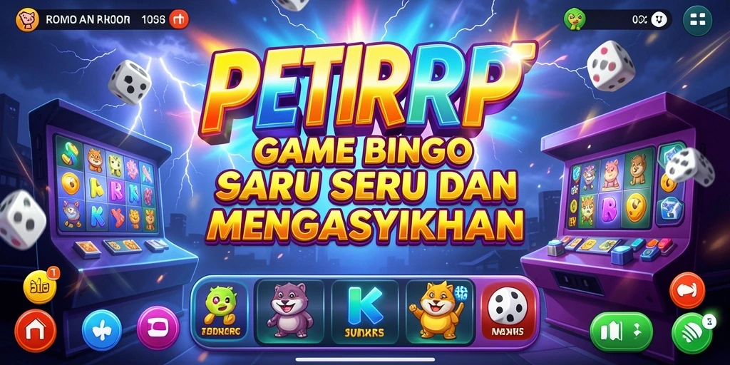 Tampilan gameplay Bingo yang menarik dan interaktif di PETIRRP.