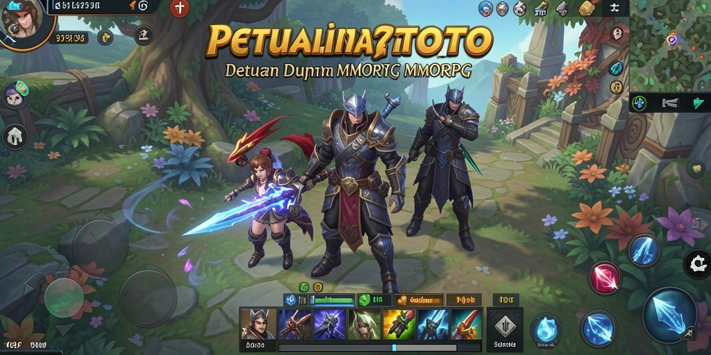 Tampilan gameplay menarik dari PULITOTO, menampilkan pertarungan epik.