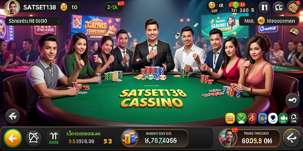 Tampilan gameplay langsung dari SATSET138 yang memikat dan interaktif.