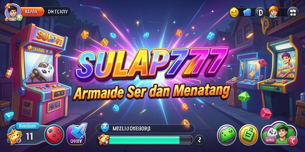 Tampilan gameplay menarik dari SULAP777 dalam aksi arcade.