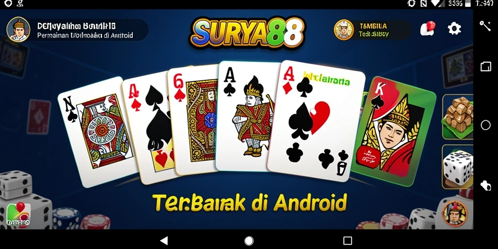 Tangkapan layar gameplay SURYA88 yang menampilkan aksi seru Domino.
