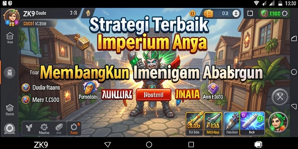 Tangkapan layar gameplay ZK9 yang menunjukkan strategi pertempuran yang menegangkan.